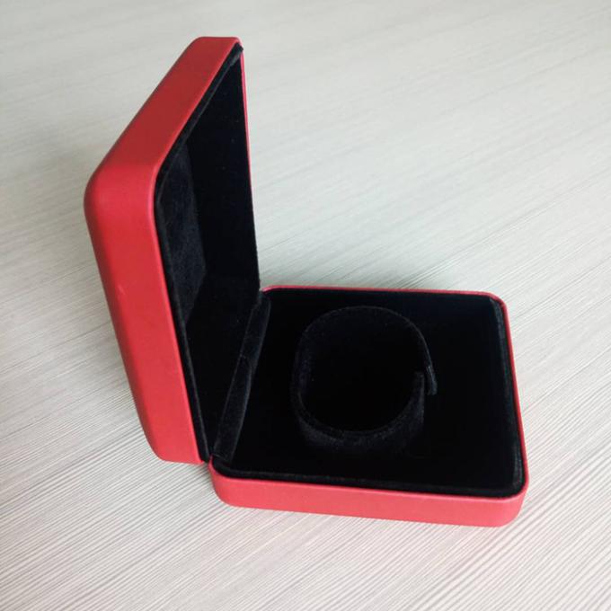 Kundenspezifische Festschrift geformter Geschenkbox-Plastik, Spitzengeschenkbox-roter hübscher Plastik des leichten Schlages