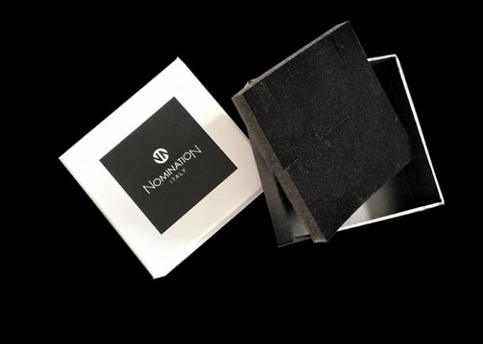Zusammenklappbare quadratische Form-Pappgeschenkbox umweltfreundlich mit Deckel