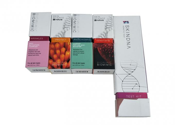 Verschiedene Kosmetik-Pappgeschenkbox-glatte Laminierungs-Stellen-UVhandgemachtes