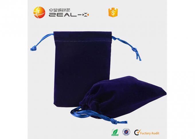 Empfindliche Halsketten-Verpackensamt-Zugschnur-Taschen-Schmuck-Schutz populär