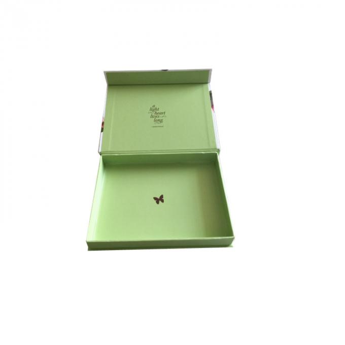 Farbenreiches Druckbuch-geformter Kasten 160 * 121 * 25mm mit umweltfreundlichem Material 