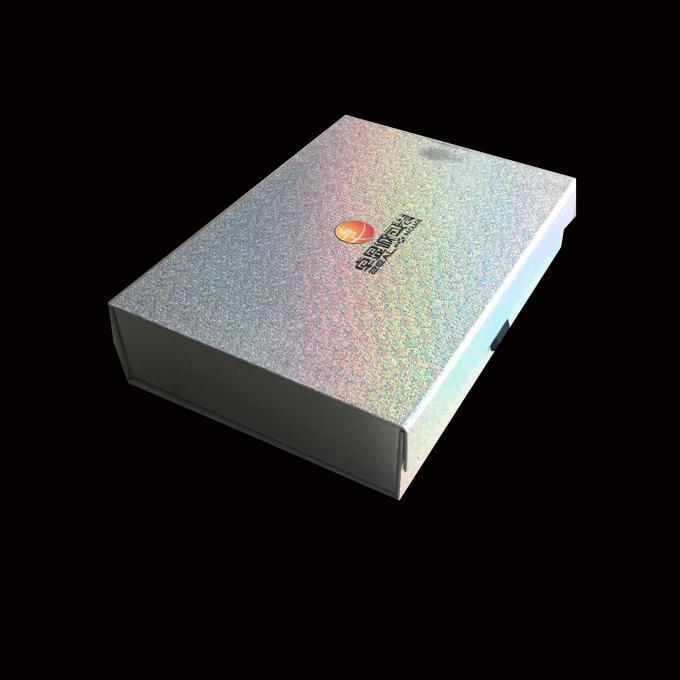 Magnetische nahe faltende Geschenkboxen, Schaum-Einsatz-Karton-Geschenkbox mit kundenspezifischem Logo
