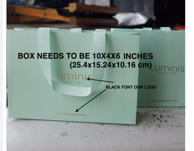 Band-Schließungs-faltender Geschenkbox-weiße glatte Einlegesohlen-Verpackenkasten für Frauen