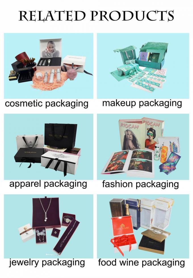 Kraftpapier faltendes Geschenkbox-kundenspezifisches Logo-Hochzeits-Kleiderdruckverpacken