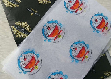 Feuchtigkeitsfestes Silk Gewebe-Packpapier mit Karikatur-Bild Druckmuster
