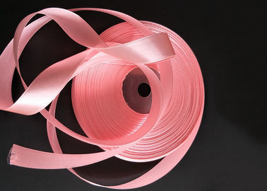 China Dünne rosa Farbegrosgrain-Band-Massen-glatter Oberflächenwertstoff usine