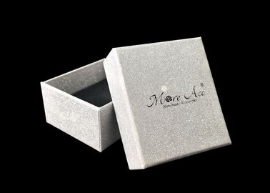 China Kleines Deckel-und niedrige Kasten-Silber-Funkeln-Schmuck-Geschenk, das für Ohrring verpackt usine