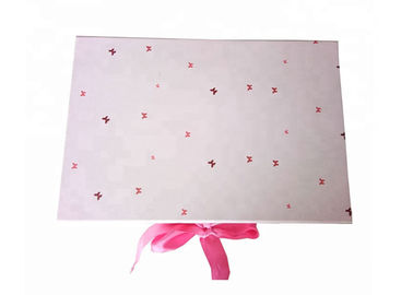 Rosa Farbgeschenk-Verpackungs-Kästen, kundenspezifische Geschenkboxen, die für Mädchen-Kleid verpacken