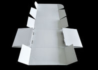 Zusammenklappbares Papiergeschenk-faltende Verpackenkästen, CorrugatedWhite-Karten-Geschenkboxen fournisseur