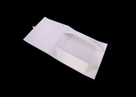 UVspitze Golddes stempelnstellen-faltende Geschenkbox-umweltfreundliche weiße Pappleichten schlages fournisseur