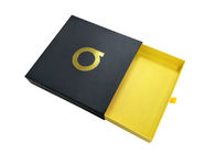 Schmuck, der Papierkasten, handgemachtes Dia-offenen Kasten-Goldstempelnlogo-Entwurf schiebt fournisseur