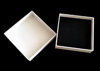 Weiße Pappgeschenkboxen dekorativ, Präsentkartons mit Deckel-Behälter-Einsatz fournisseur