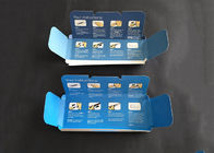 Kleine Flachgehäuse-Visitenkarte-Geschenkbox, Geschenkgutschein-Kasten für Hautpflegeprodukte fournisseur