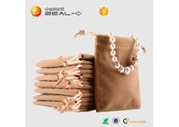 Empfindliche Halsketten-Verpackensamt-Zugschnur-Taschen-Schmuck-Schutz populär fournisseur