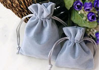 Schmuck-Verpackungs-Samt-Zugschnur-Taschen für das Geschenk, das heiße stempelnde Schnur gibt fournisseur