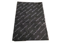 Schwarzes Massenseidenpapier, bequemes Blumen-Packpapier mit Logo gedruckt fournisseur