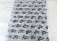 Weißes Farbgewebe-Packpapier-Schwarz-Logo umweltfreundliches Drucksäurefreies fournisseur