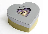 Herz-geformte magnetische Schließungs-Geschenkbox-kundenspezifische Farbe für Valentinstag fournisseur