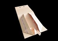 Magnetische Schließungs-Papier-Geschenkbox-faltbare rosa Farbe für das Pantoffel-Verpacken fournisseur