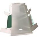 weiße Papierkasten-farbenreiche kundengebundene Druckgröße der Pappe350gsm fournisseur