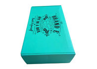 Steife Knickenten-Farbfaltendes Geschenkbox-schwarzes Logo-Flachgehäuse ohne Laminierungs-Oberfläche fournisseur