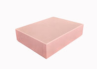 Eleganter rosa Deckel und niedrige Kästen, kundengebundene Größen-Pappgeschenkboxen für Album fournisseur