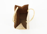 Brown-Kraftpapier-Einkaufstaschen druckten Mattlaminierungs-Oberfläche für das Schmuck-Verpacken fournisseur