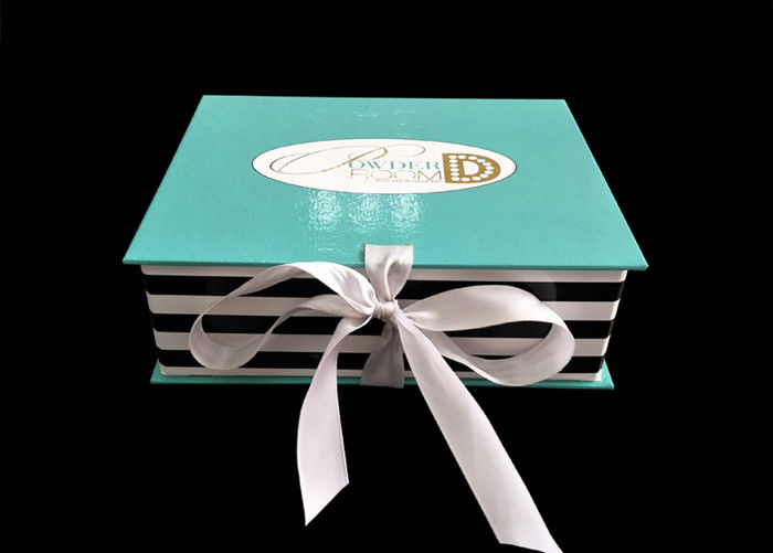 Glatte faltende Geschenkbox-mehrfache Druckfarben für die Perücke, die 26 verpackt * 22 * 6cm fournisseur