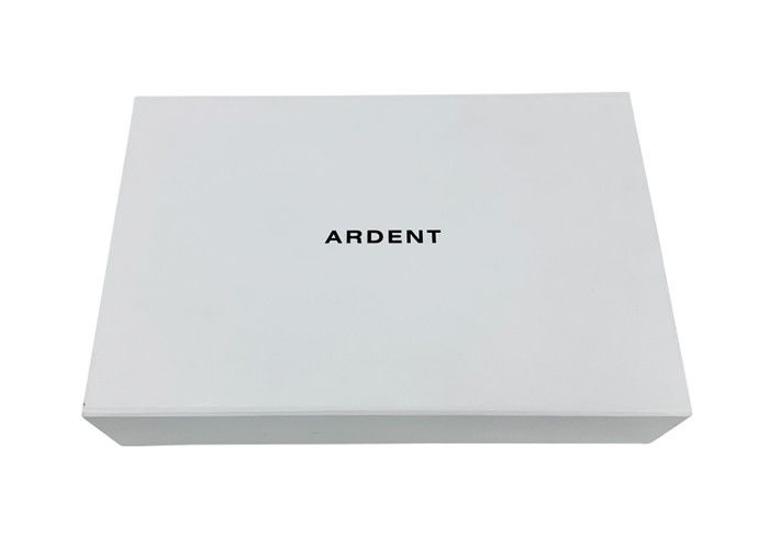 Flache faltende Geschenkbox-weiße Papierfarbe für Kleiderbikini-Strandkleidungs-Verpackung fournisseur