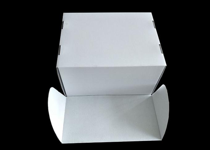 Zusammenklappbares Papiergeschenk-faltende Verpackenkästen, CorrugatedWhite-Karten-Geschenkboxen