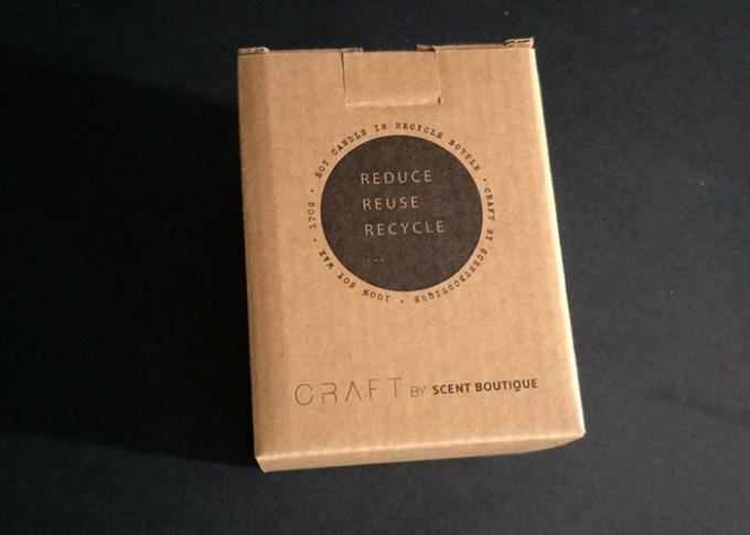Kleine Brown-Pappbewegliche Papierkästen gerunzelt für verpackendes Verschiffen
