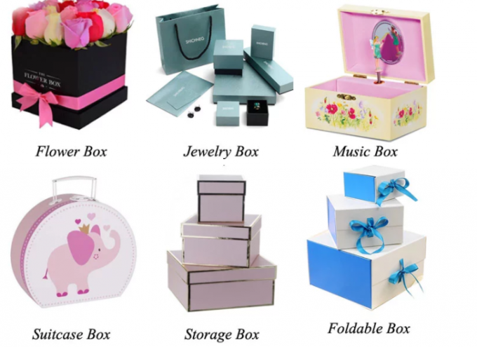 Quadratische geformte Geschenk-Verpackungs-Kasten-reizende glatte Laminierung für die Visitenkarte