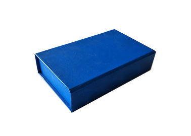 China Reine dunkelblaue Farbfaltende Geschenkboxen für das Kleidungs-Kleiderverpacken usine