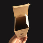 Der kleine Massen-Brown-Geschenk-Karten-Kasten-Stift, der prägeartiges UVdebossed verpackt, stempelte fournisseur