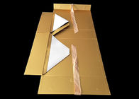 Rosa und Marmorpapier-Geschenkbox fertigte Drucken, prägeartige Logo-leere Geschenkboxen besonders an fournisseur